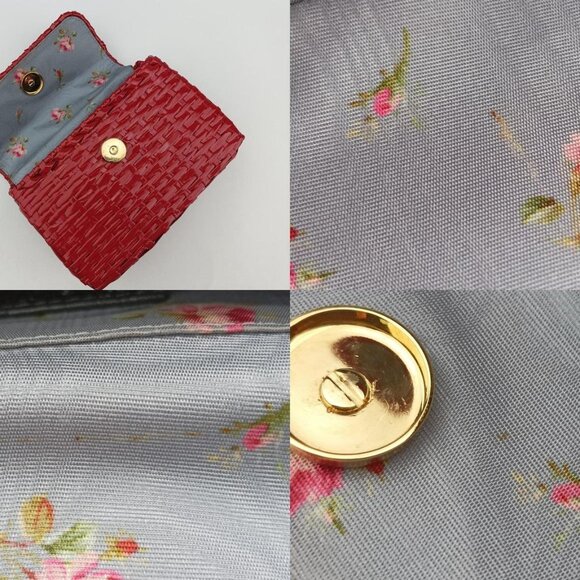 GUCCI Wicker GG Marmont flap in red - Picture 9 of 14